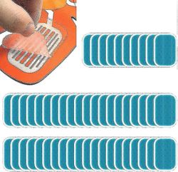 50 / 80 kpl EMS vatsan stimulaattorin elektrodityynyt vatsalihasten valmentajalle, kotikuntosalin kuntoharjoittelutarvikkeille 50PCS