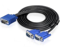 1 in 2 ulos jaettu näyttö Vga kaapeli
