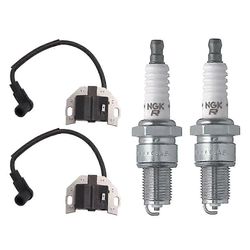 1Aseta sytytyspuolat ja sytytystulppasarjat FR651V FR691V FR730V moottoreille 21171-0711 21171-0743 Musta