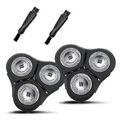 2pack Rq11 vaihtopää Sensotouch 2d parranajokoneille 1150x, 1160x, 1170x 1180x ja enemmän mustahopea