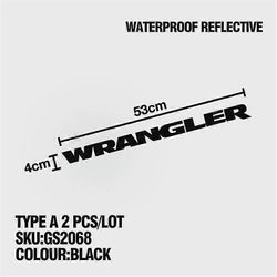 2 kpl auton korin etu- ja takakontin tarrat Jeep-logoon Rubicon Wranngler Unlimited Grand Cherokee Compass Renegade Patriot C Musta2