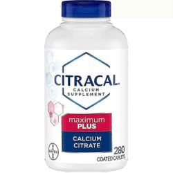 Citracal Sitraalikalsiumsitraattikapselit + D3, 280 ea