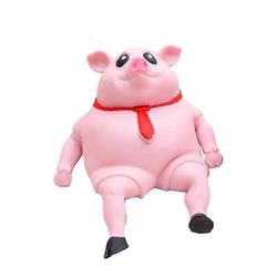 Uutuus puristuslelut joustava dekompressio ja venytys stressiä lievittävä lelu lapsille ja aikuisille, Gorilla Green Head Fish Piggy Dog Pink Pig