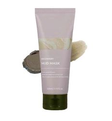 unbrand Palauttava mutanaamio kuorintaan ja syväpuhdistukseen, mustapäiden poistoon tarkoitettu kuorintanaamio Boryeong-mudalla, ihohuokosten puhdi...