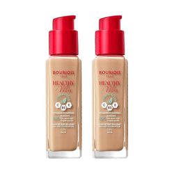 2 x Bourjois Healthy Mix puhdas ja vegaaninen meikkivoide 30ml - 54N Beige
