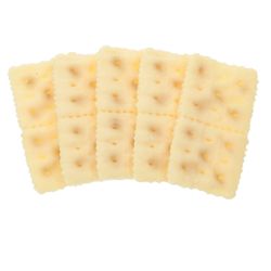 5kpl realistisia soodakeksejä Simulation Soda Crackers -malleja keittiön näyttöön ja kodin sisustukseen Valokuvausrekvisiitta ja DIY-käsityöt Vaale...
