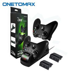 Kontrol til X Box Xbox One X S Controller Stand Gamepad Batterioplader Opladning Dock Bærbart tilbehør Understøtter fjernopladning
