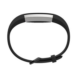 Smartwatch Fitbit Alta HR L urtavla silver 38mm rem silikon fitnessarmband