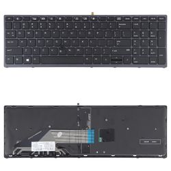 Amerikansk tastatur til HP Zbook 15 G3 17 G3 Ikke angivne