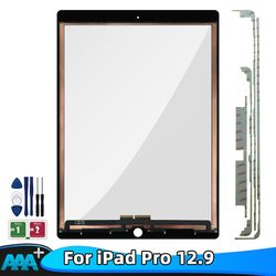 Vorallme For iPad Pro 12.9 A1584 A1652 A1670 A1671 berøringsskjerm Digitizer Front Ytre panel Glass 2017 Svart