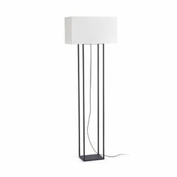 Faro Lighting Faro Vesper - 2 Light Floor Lamp Brown med Beige Shade, E27