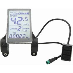 Sähköpyörän LCD-mittari 5-nastainen 24V 36V 48V 60V Universal E Scooter M5 LCD-paneelinäyttö 31,8 22,2m Lahja perheelle GGZ SZRH AF