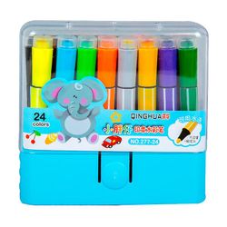 Sofirn 277 Sekskantede Seal Børns Gaver 36 Color Vaskbare Color Penne med kreativt maleri Design for studerende 24farvet