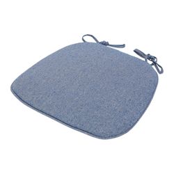 Tuolin istuintyyny, pehmeä istuintyyny, irrotettava lattiaistuintyyny, tuolin tyyny, Sininen