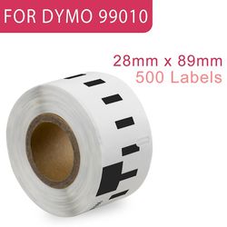 Ronaldo 99010 Etiketrulle-adressemærkat 28mm*89mm Til Dymo LabelWriter 99010 Termopapirmærkat til DYMO