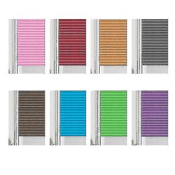 Itseliimautuvat laskostetut kaihtimet Useita kokoja/värejä Helppo asentaa Viherhuone Harmaa 90*180CM