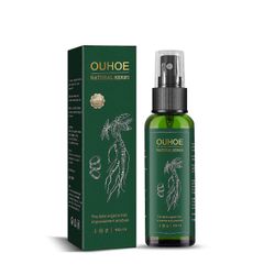 Elrachen Red Ginseng Hair Regeneration Spray, Korea Ginseng Hair Regrowth Serum Spray, Ginger Hair Growth Spray Seerumi naisille Miehet