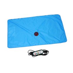 Jäähdytyspeitto USB-jäähdytystuulettimen peitto Sisäänrakennettu tuulettimen syntymäpäivälahja naisille miehille Sininen