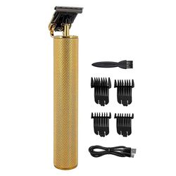 Huizhiwentong Hårklipper Mænd Gravering Elektrisk pusher Golden Electric Clipper