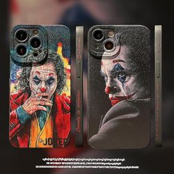 Initially Fashion Joker telefoncover til Iphone 13/ pro Max / xr / max til Iphone 12/11pro klovne cover Rygende klovn iPhone X and XS