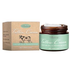 Ruoholla ruokittu naudan tali suitsukeöljyllä ja risiiniöljyllä, luomu naudan talin kosteusvoide iholle 1pcs