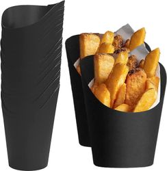 Ssdlv 50stk sorte charcuterie kopper, 14oz take-out pommes frites holder engangs pommes frites kopper bryllup mad bakker papir kegler til mad