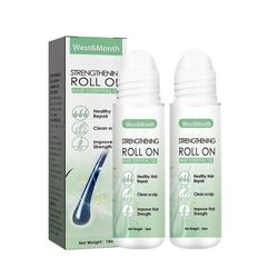 1-3 stk naturlig hår x roll-on hårbehandling, 2023 Hårvekstserum anti hårtap 2pcs