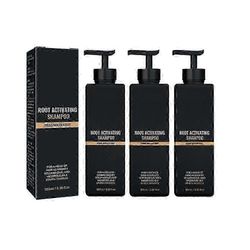 3 kpl Spartan-shampoota, Spartan Root Activator -shampoota, Luonnollisia hiusshampooita