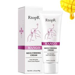 1-3kpl 40g Mango Neck Firming Cream Anti-wrinkle Fine Lines Repair Moisturizing Brighten 1pcs