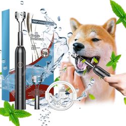 Sähköhammasharja, sähköhammasharja 2 harjaspäällä, 6 puhdistustilaa, vedeneristys IPX7 vedeneristys sähköhammasharja, - uusi puhdistus Musta