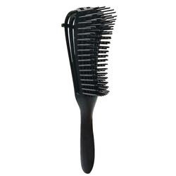 Coosilo Detangling Hår Børste Massage Hair Comb Krøllet Børster Hårbørste Hår Curler sort