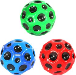 Crexa 3 Pack 7cm diameter Moon Ball, Sprettende Ball, Liten Water Polo Ball, Beach leketøy for å kaste vann Games, Spille på trampolinen, Sendt til...