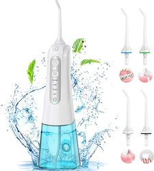 AIR Vandtråd Dental Oral Irrigator 3 DIY-tilstand 1400-1800 Frekvens Hvid