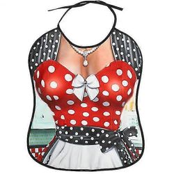 Aikuisten ruokalappu Ruokalaput Illallisjuhlat Ruokalaput Vaatesuojelijajuhlat Kepponen rekvisiitta Juhlatarvikkeet Kuten kuvassa-1 46X40CM