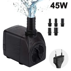 Uppopumppu, erittäin hiljainen vesipumppu suihkulähdepumpulla, 5 jalkaa EU-pistoke 45W