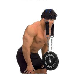 Päävaljaat Strengh-kuntohihna ketjusäädettävällä niskavoimalla Harjoitusvyö Gym Fitness PK