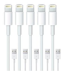 Best Trade 5-pakkaus 1M -salamalaturi, joka on yhteensopiva iPhonen Xs / Max / X / 8 / 7 / 6 / 5SE / 5S iOS 12 kanssa