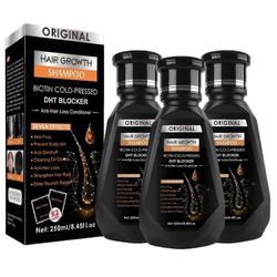 Inkiväärishampoo Hiushoidot Hiusten kasvu Hiustenhoito Hiustenlähtö Hiukset 3pcs