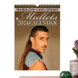 Verdens beste mullets 2024 veggkalender