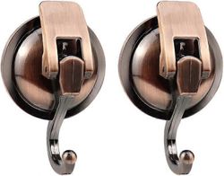 2kpl vahvoja tyhjiöimukoukkuja raskaan käyttöön saumattoman imukoukun ripustamiseen tehokkaalla kumi-imukupilla 6MM max 5kg erikoistunut keittiökyl...