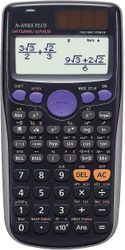 Fx-300es Pluss Vitenskapelig Kalkulator, Svart