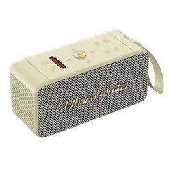 M1 20W kannettava langaton 3D-stereosubwoofer Bluetooth-kaiutin tukee FM / TF-korttia / USB-kiintolevyä Beige