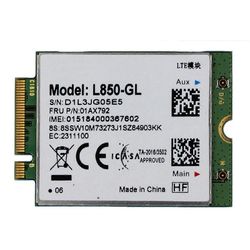 L850-GL 01AX792 M.2 -kortti 4G LTE -moduuli Lenovo ThinkPad X1 Carbonille