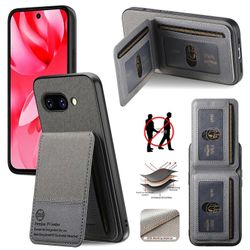 Twill-kangas nahka pystysuora kääntö RFID-korttilaukku puhelinkotelo For Google Pixel 9a