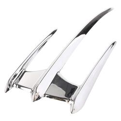 Moottoripyörän etuosan korostuskoriste Goldwing GL1800 F6B -VTX1300 VTX1800 hopea