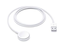 Ekte Apple 1m magnetisk lader kabel lader for Apple Watch-hvit