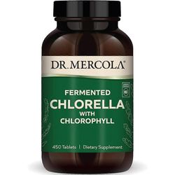 Dr. Mercola fermentoidut Chlorella-tabletit 450