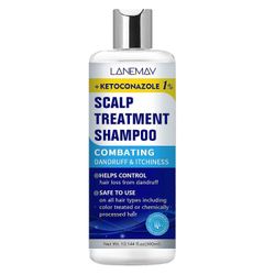 unbrand Ketokonatsoli päänahan hoitoshampoo - hilseä estävä shampoo - kutiavan päänahan helpotus, seborrooinen dermatiitti, follikuliitin hoito, ps...