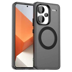 Xiaomi Redmi Note 13 Pro+ 5G -kotelolle, joka on yhteensopiva MagSafe PC+TPU+PET Anti-Drop -puhelimen suojan kanssa Musta Monivärinen Black
