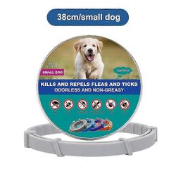 Uudet lemmikkikoiran kissan kaulapannat eläinlääkinnällinen kirppujen ja punkkien kaulus kissoille koirille loiskaulakoru suurille pienille koirill...